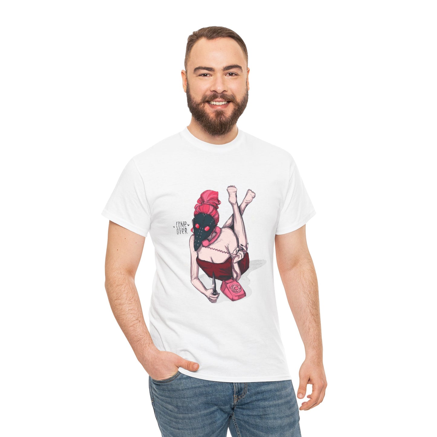 Come Over Unisex Heavy Cotton Tee