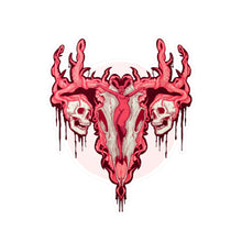 Uterus From Hell Kiss-Cut Vinyl Decal