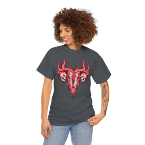 Uterus From Hell Unisex Heavy Cotton Tee