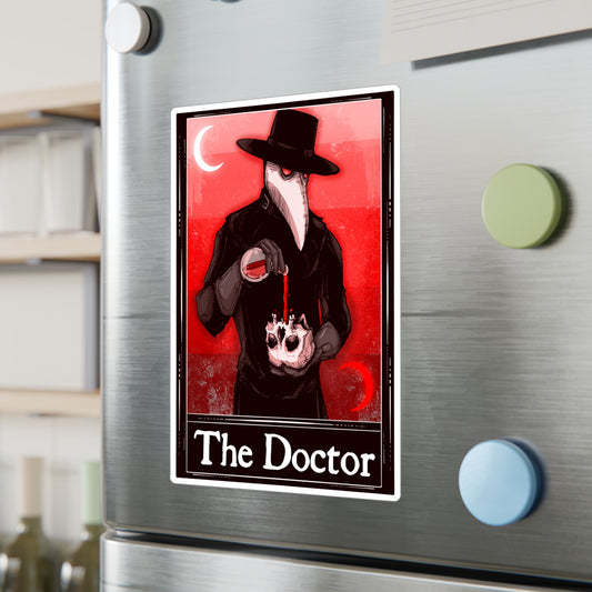 The Doctor Tarot Kiss-Cut Vinyl Decal