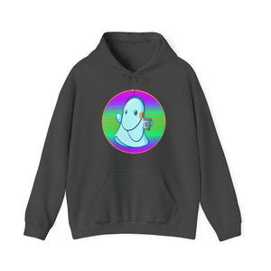 80s Ghost Unisex Heavy Blend Hooded Sweatshirt