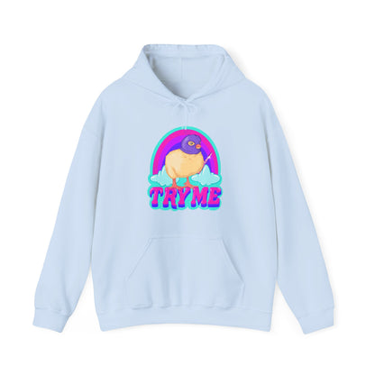 Try Me Unisex Heavy Blend Hooded Sweatshirt
