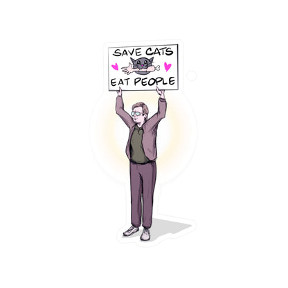 Activist Jeffrey Kiss-Cut Vinyl Decal
