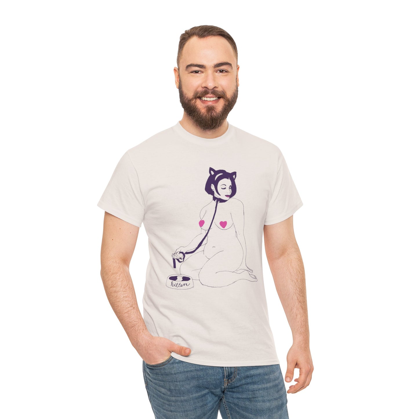 Kitten Unisex Heavy Cotton Tee