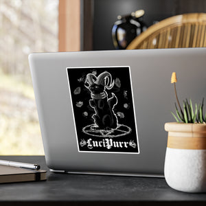 LuciPurr Kiss-Cut Vinyl Decal