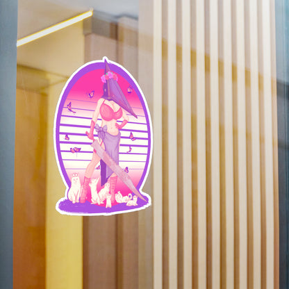 Pyramid Mommy Kiss-Cut Vinyl Decal