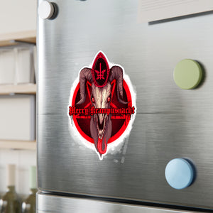 Merry Krampusnacht Kiss-Cut Vinyl Decal