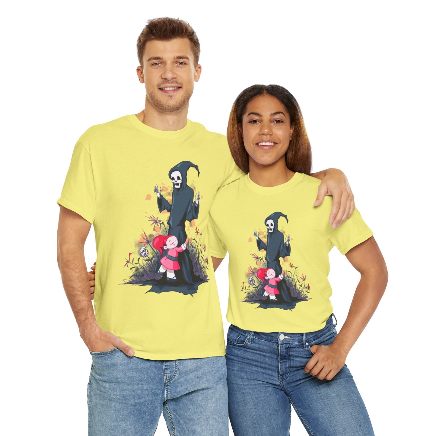 Reaper Hug Unisex Heavy Cotton Tee