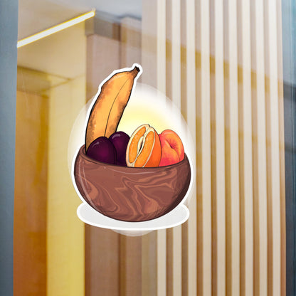 Adult Fruit Basket Kiss-Cut Vinyl Decal
