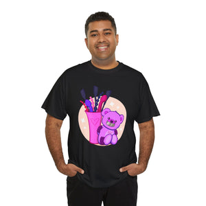 Valentines Bear Unisex Heavy Cotton Tee