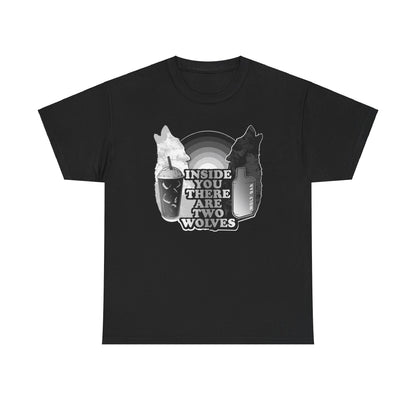 Two Wolves Unisex Heavy Cotton Tee