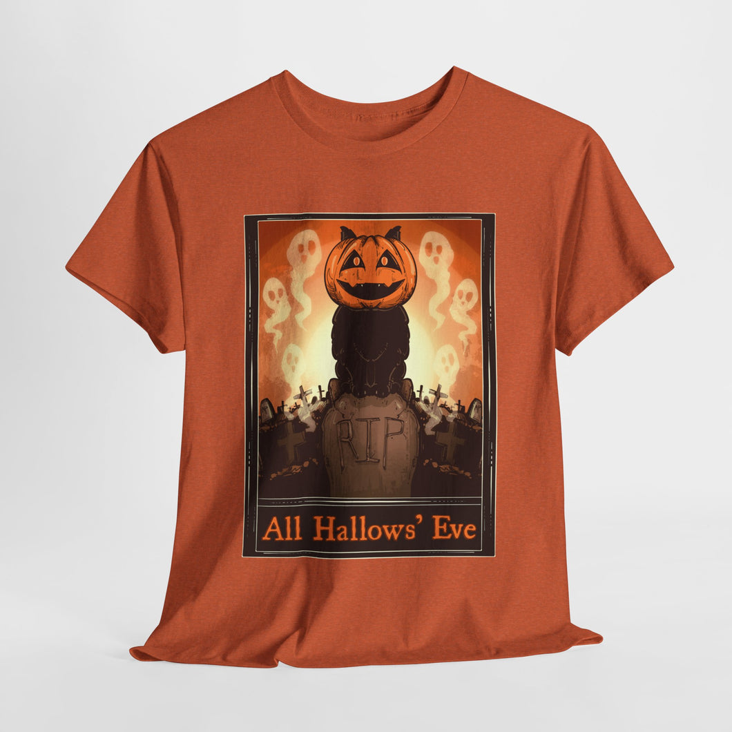 All Hallows' Eve Tarot Unisex Heavy Cotton Tee