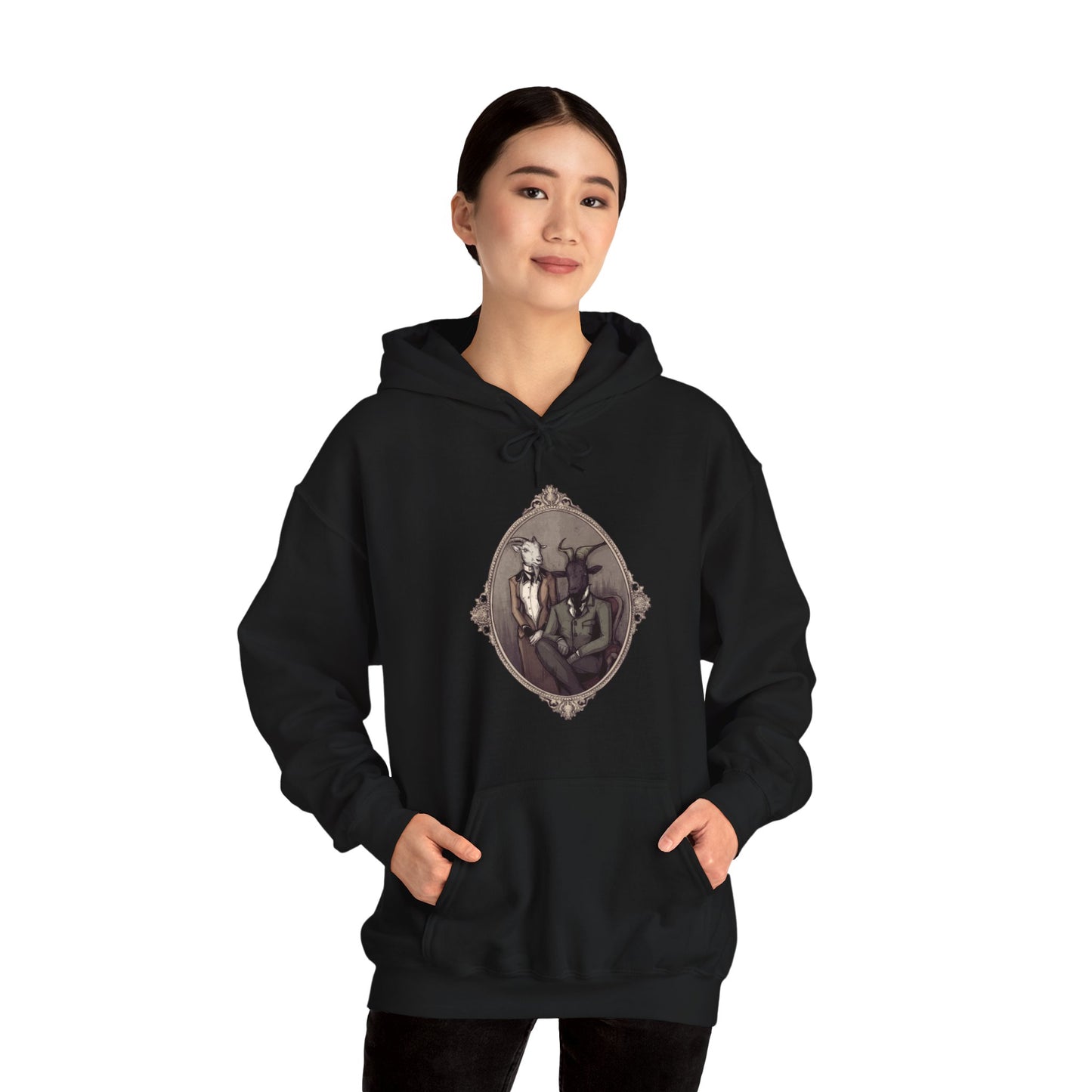 Victorian Horror Unisex Heavy Blend Hooded Sweatshirt