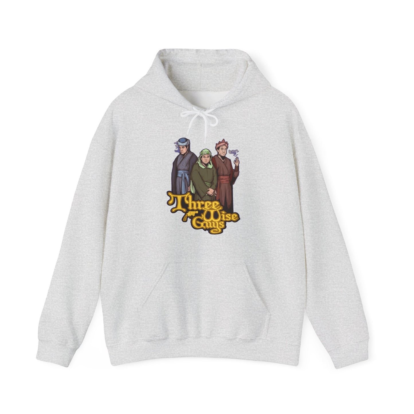 The Three Wise Guys Unisex Heavy Blend Hooded Sweatshirt