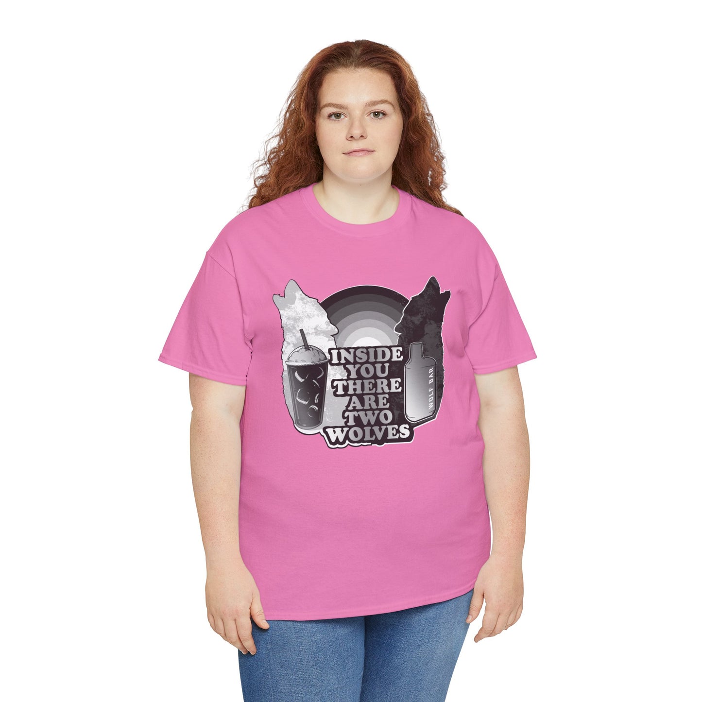 Two Wolves Unisex Heavy Cotton Tee
