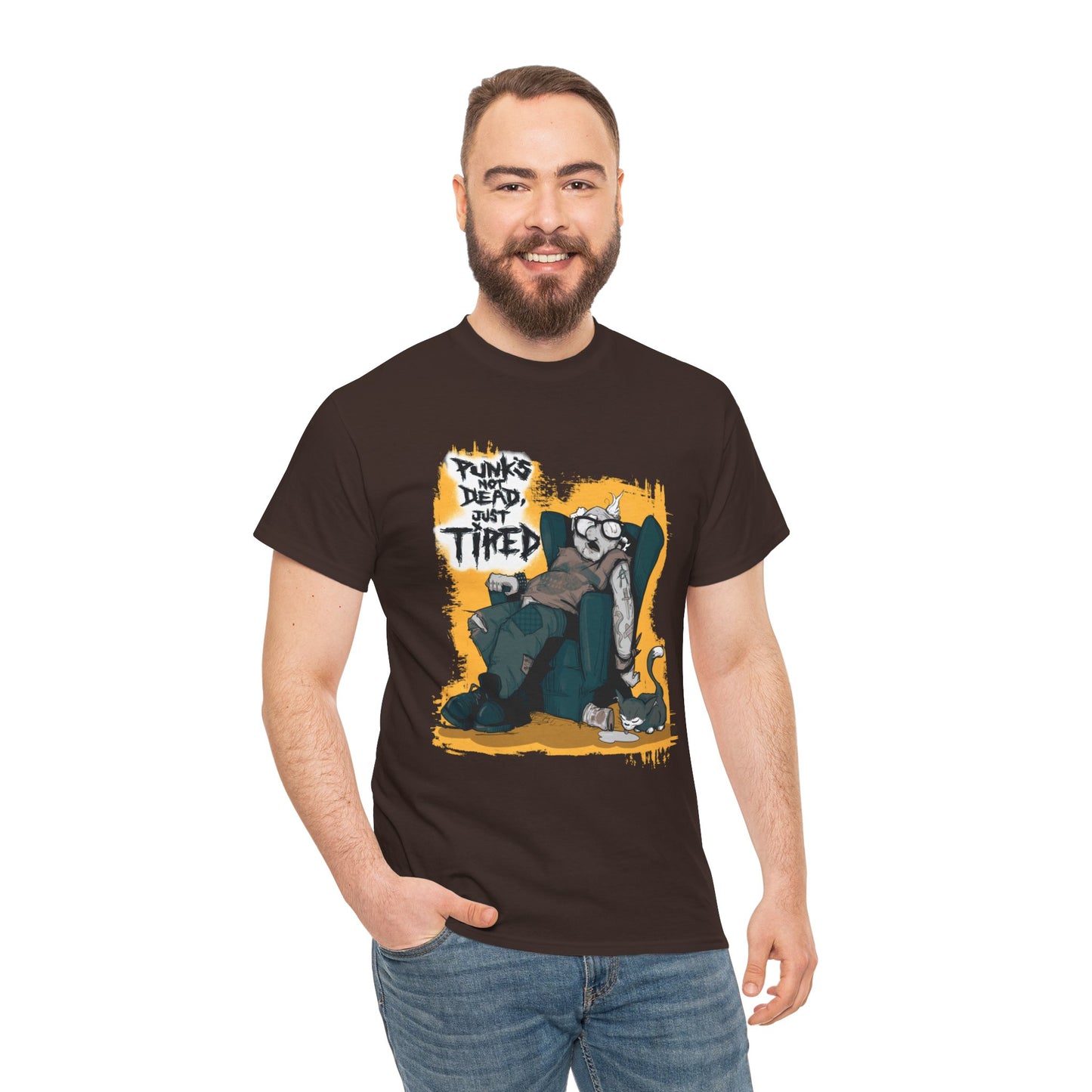 Old Punk Unisex Heavy Cotton Tee