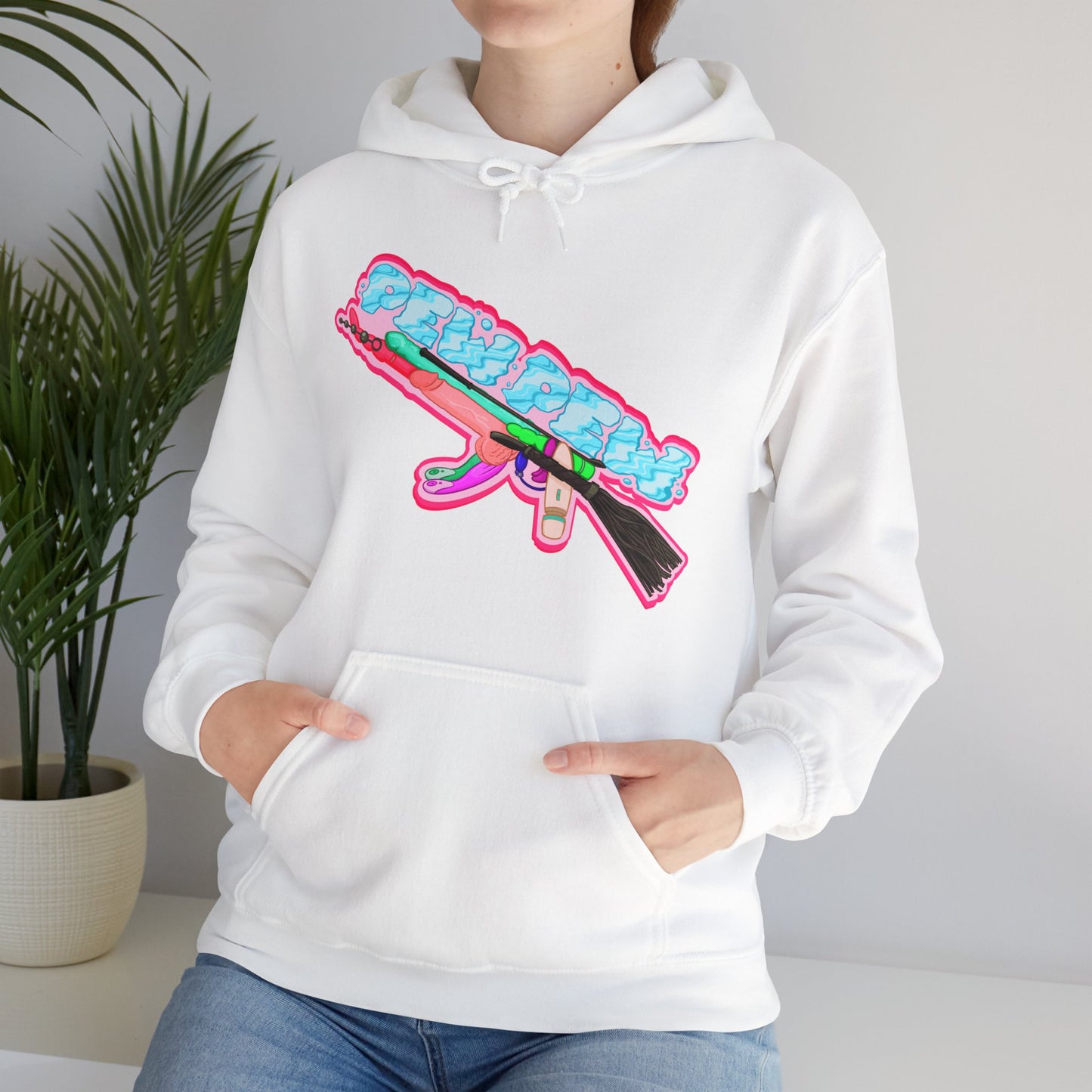 Toy Gun Unisex Heavy Blend Hooded Sweatshirt