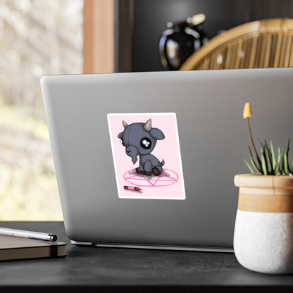 Goat Sacrifice Kiss-Cut Vinyl Decal