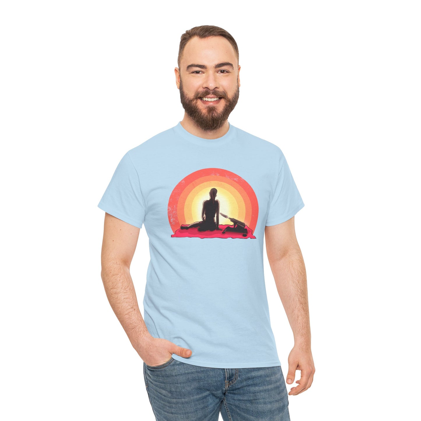 Sunset Unisex Heavy Cotton Tee