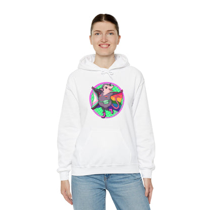 Pride Opossum Unisex Heavy Blend Hooded Sweatshirt