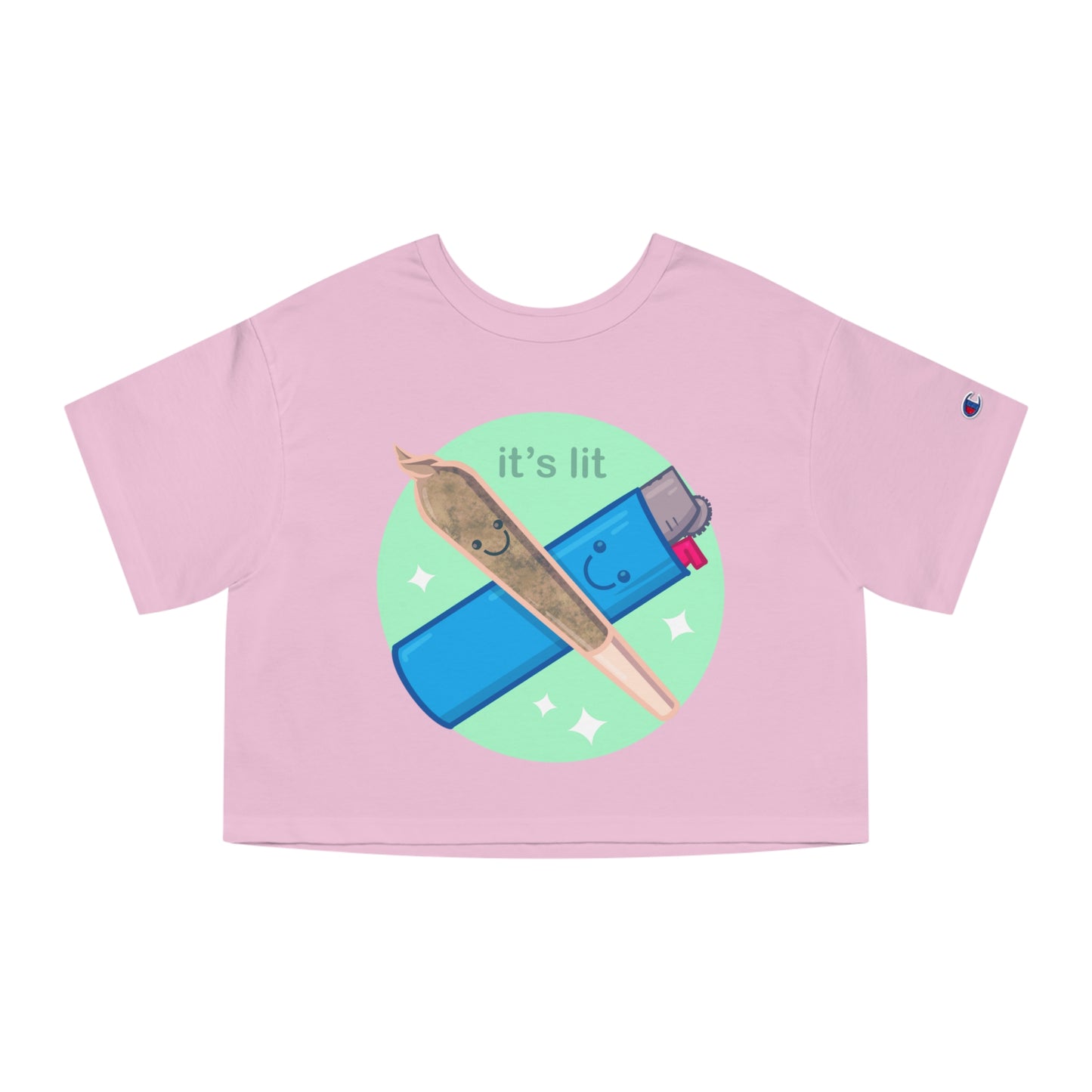 It's Lit Women's Heritage Cropped T-Shirt