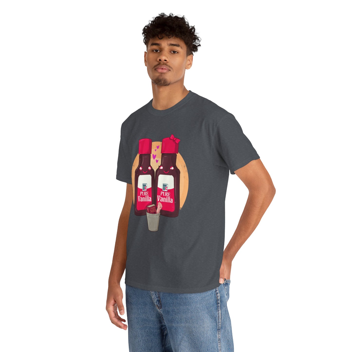 Vanilla Couple Unisex Heavy Cotton Tee