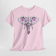 Sugar Skull Elephant Unisex Heavy Cotton Tee