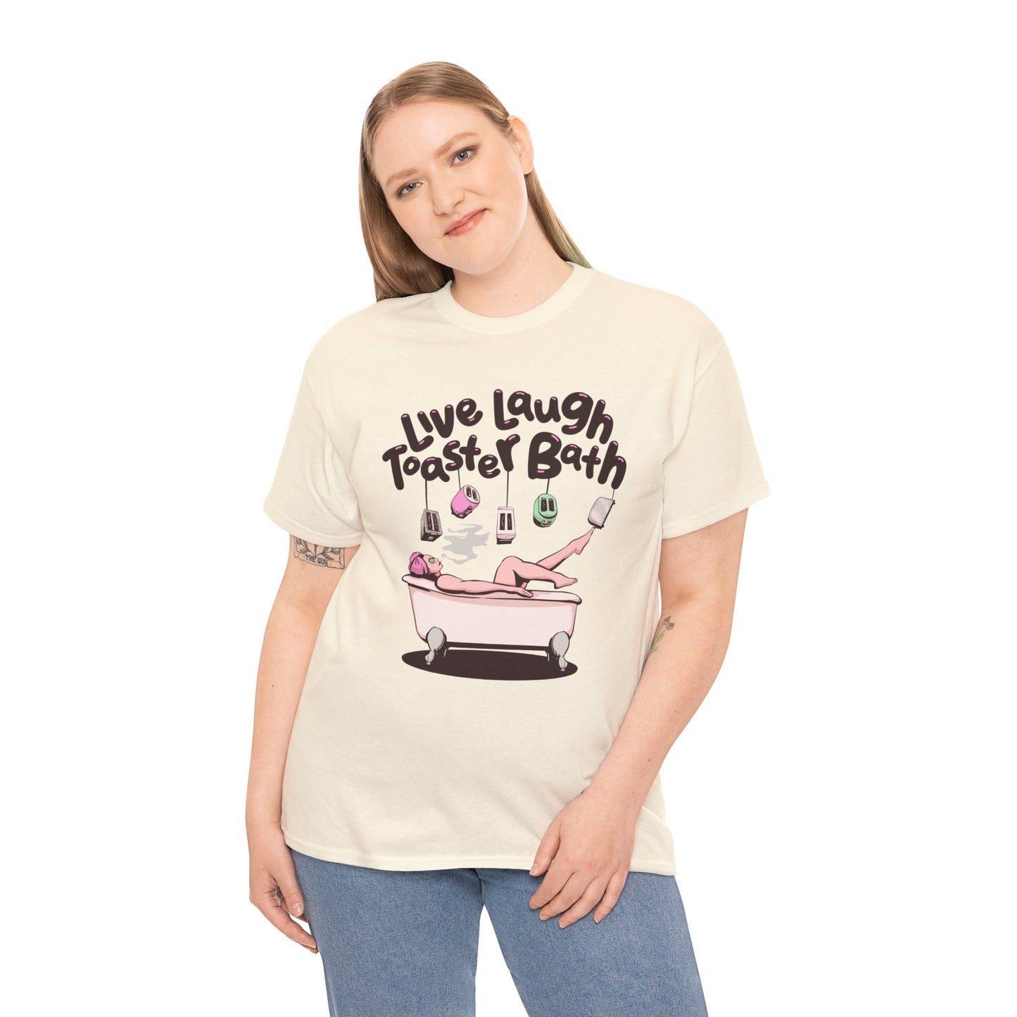 Toaster Bath Unisex Heavy Cotton Tee