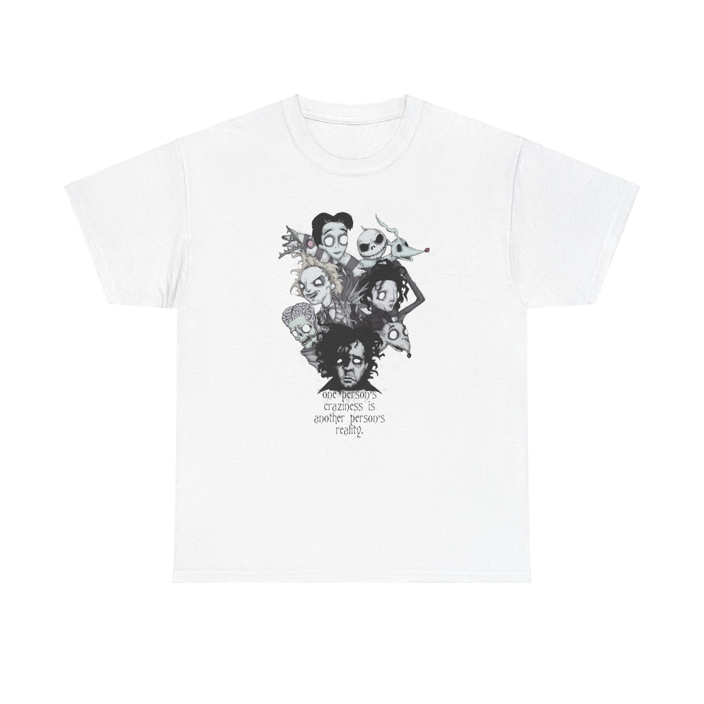 One Persons Craziness Unisex Heavy Cotton Tee