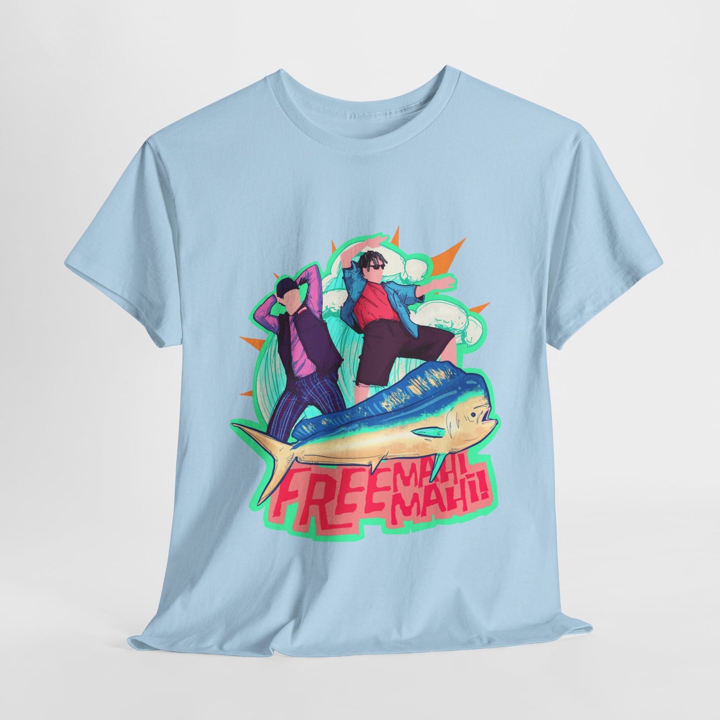 Free Mahi Mahi Unisex Heavy Cotton Tee