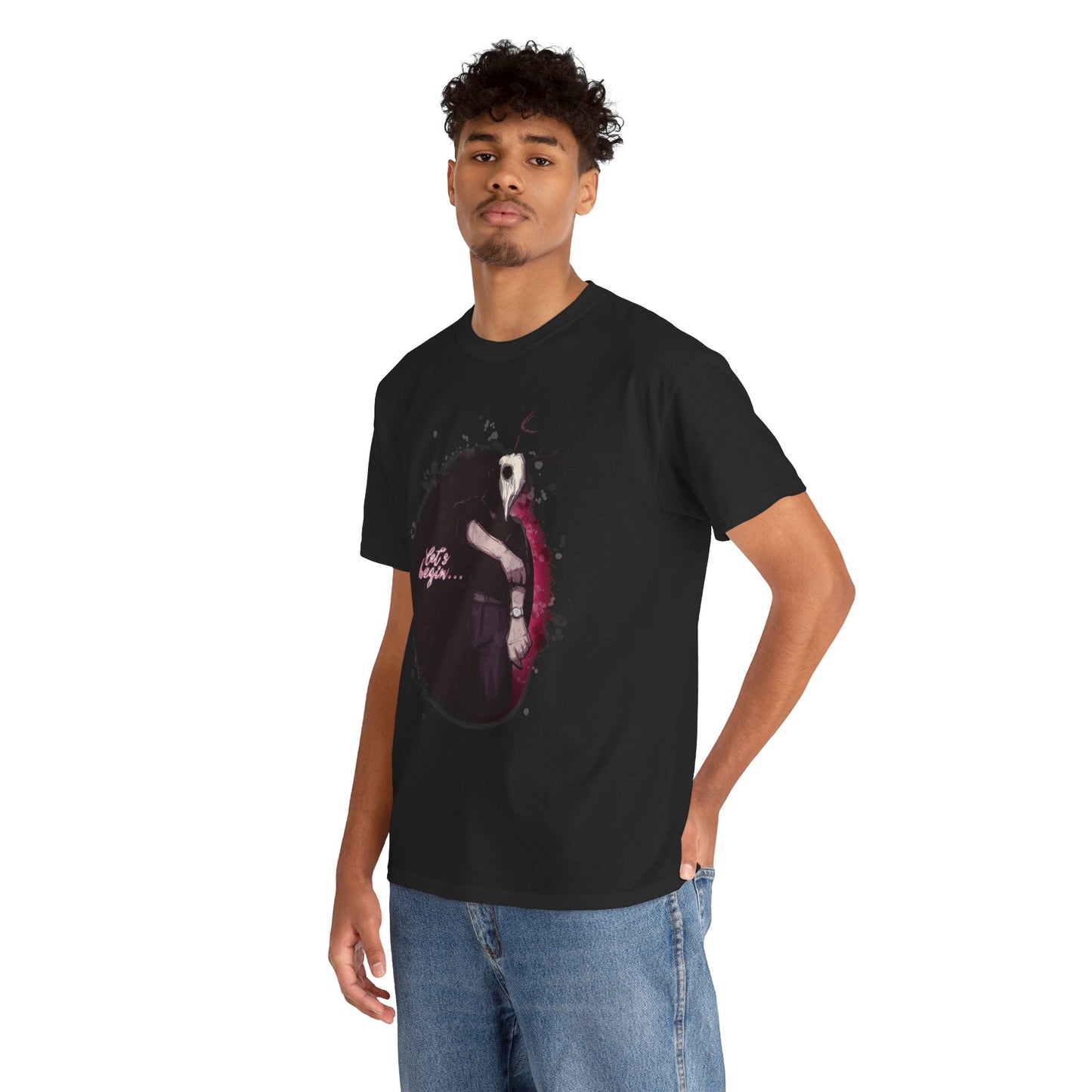 Deer Daddy Series 7: Lets Begin Unisex Heavy Cotton Tee