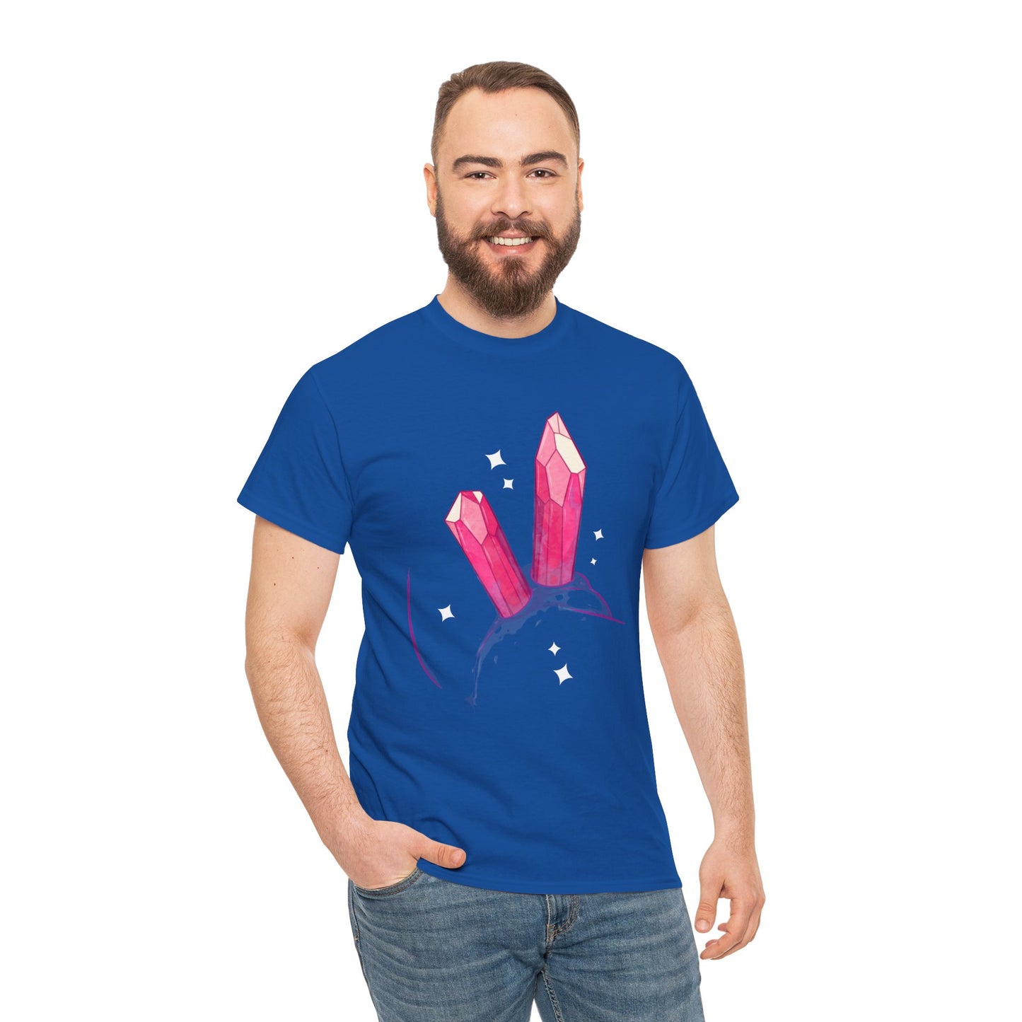 Double Meditation Unisex Heavy Cotton Tee