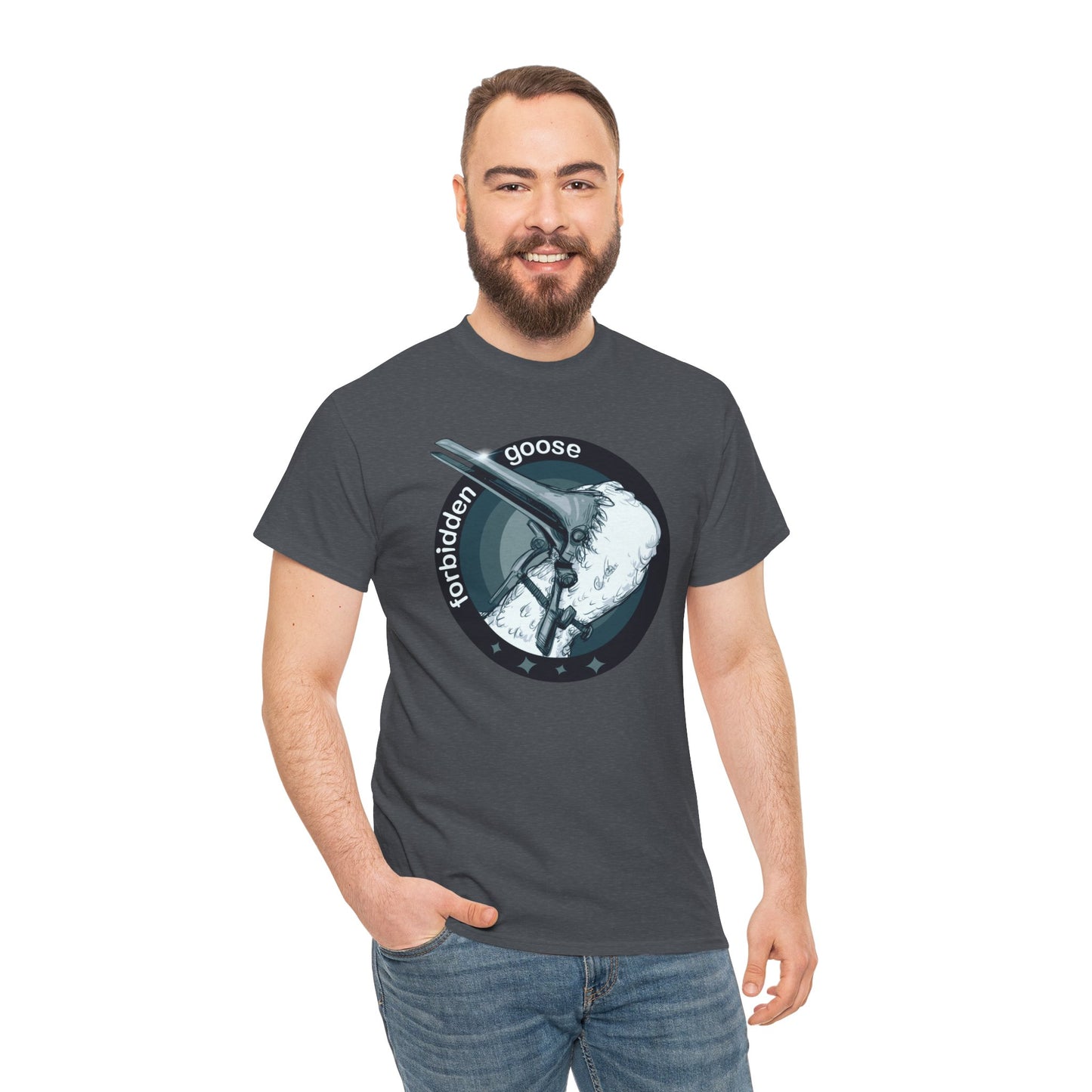 Forbidden Goose Unisex Heavy Cotton Tee