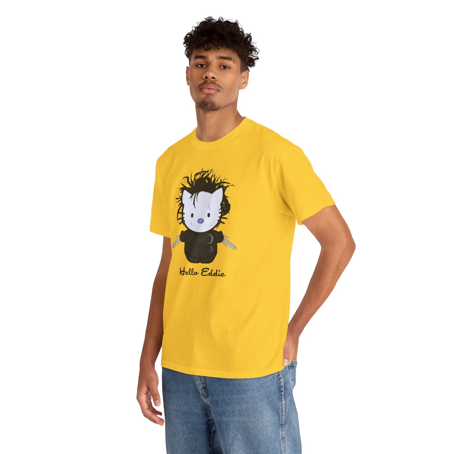 Hello Eddie Unisex Heavy Cotton Patreon Tee