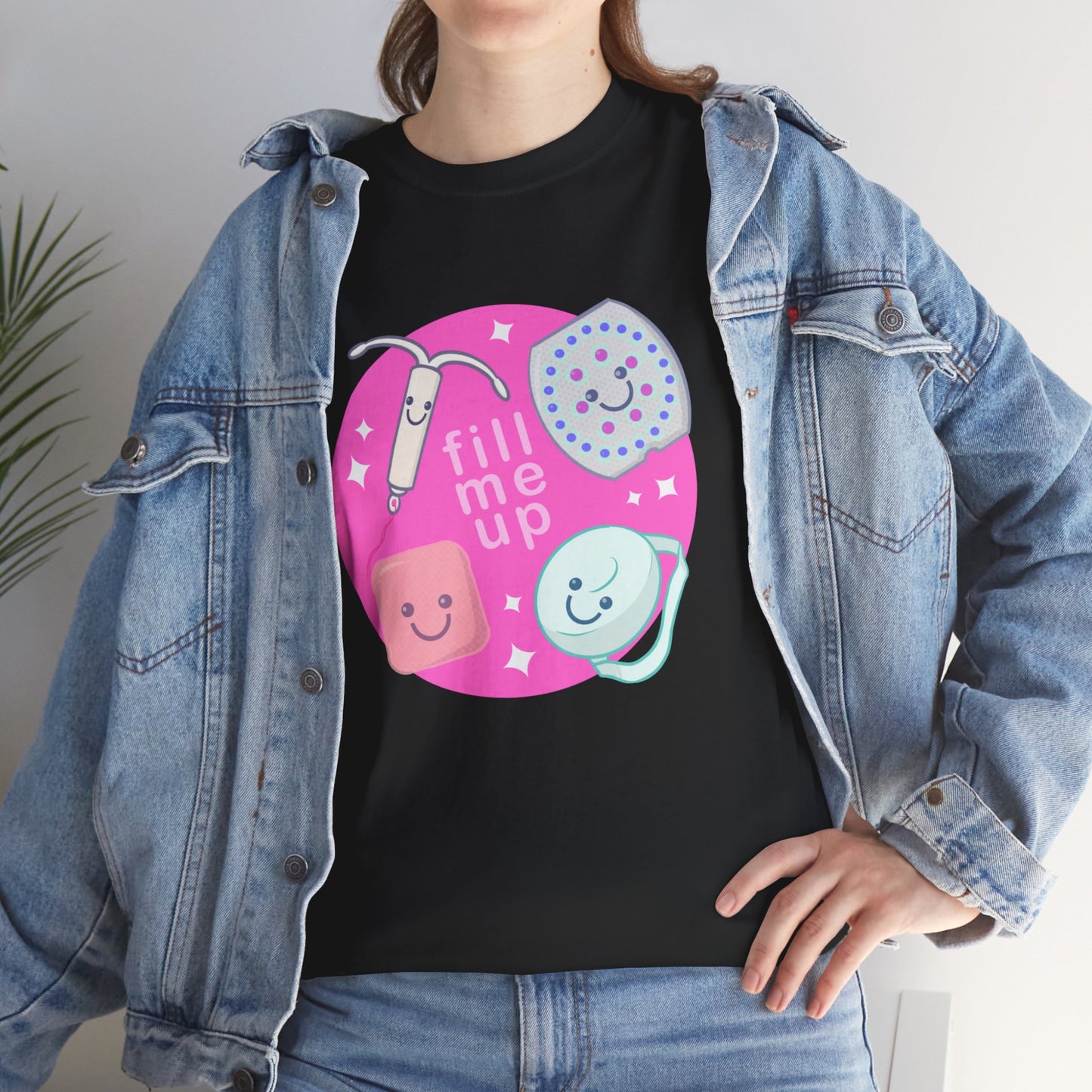 Fill Me Up Unisex Heavy Cotton Tee