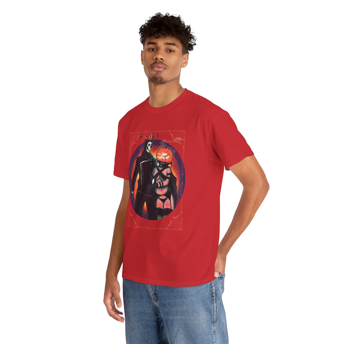 Pumpkin King & Queen Unisex Heavy Cotton Tee
