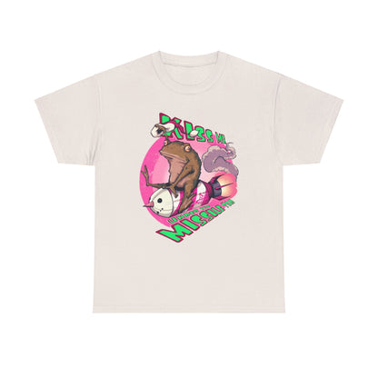 Kiss Me Under The Missile Toad Unisex Heavy Cotton Tee