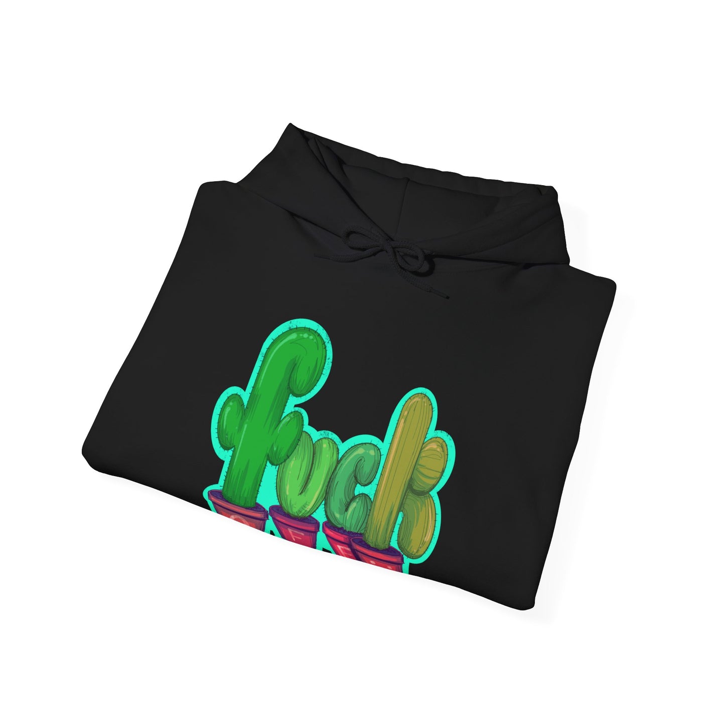 Rude Succulents Unisex Heavy Blend Hooded Sweatshirt