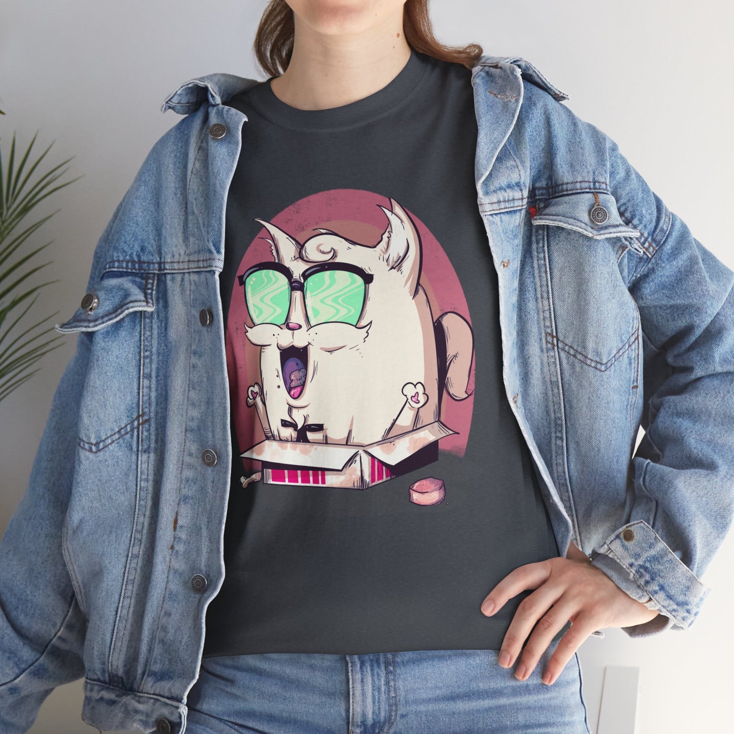 Chicken Box Unisex Heavy Cotton Tee