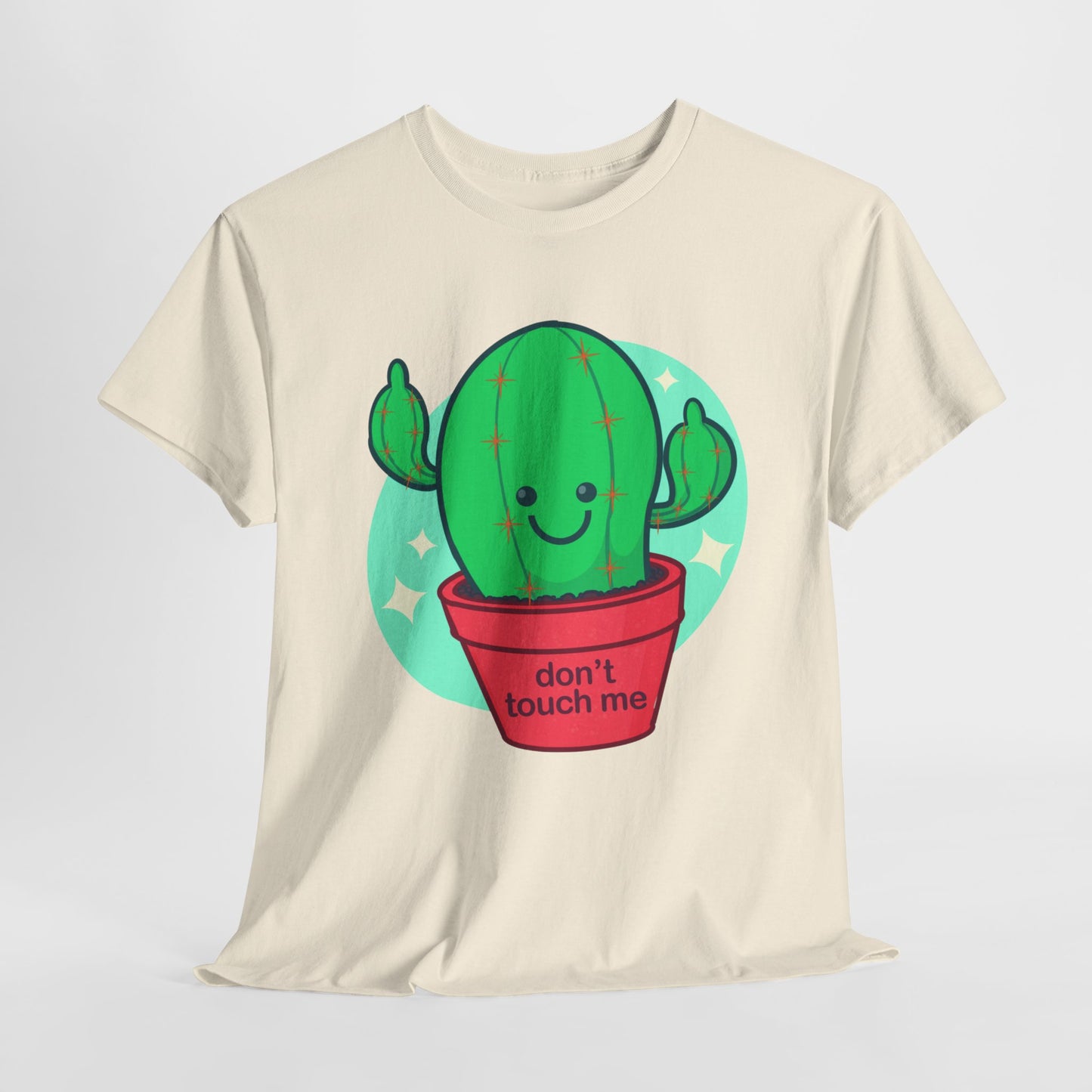 Don't Touch Me Unisex Heavy Cotton Tee
