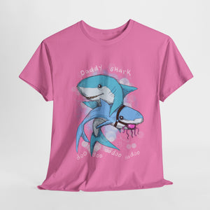 Daddy Shark Unisex Heavy Cotton Tee