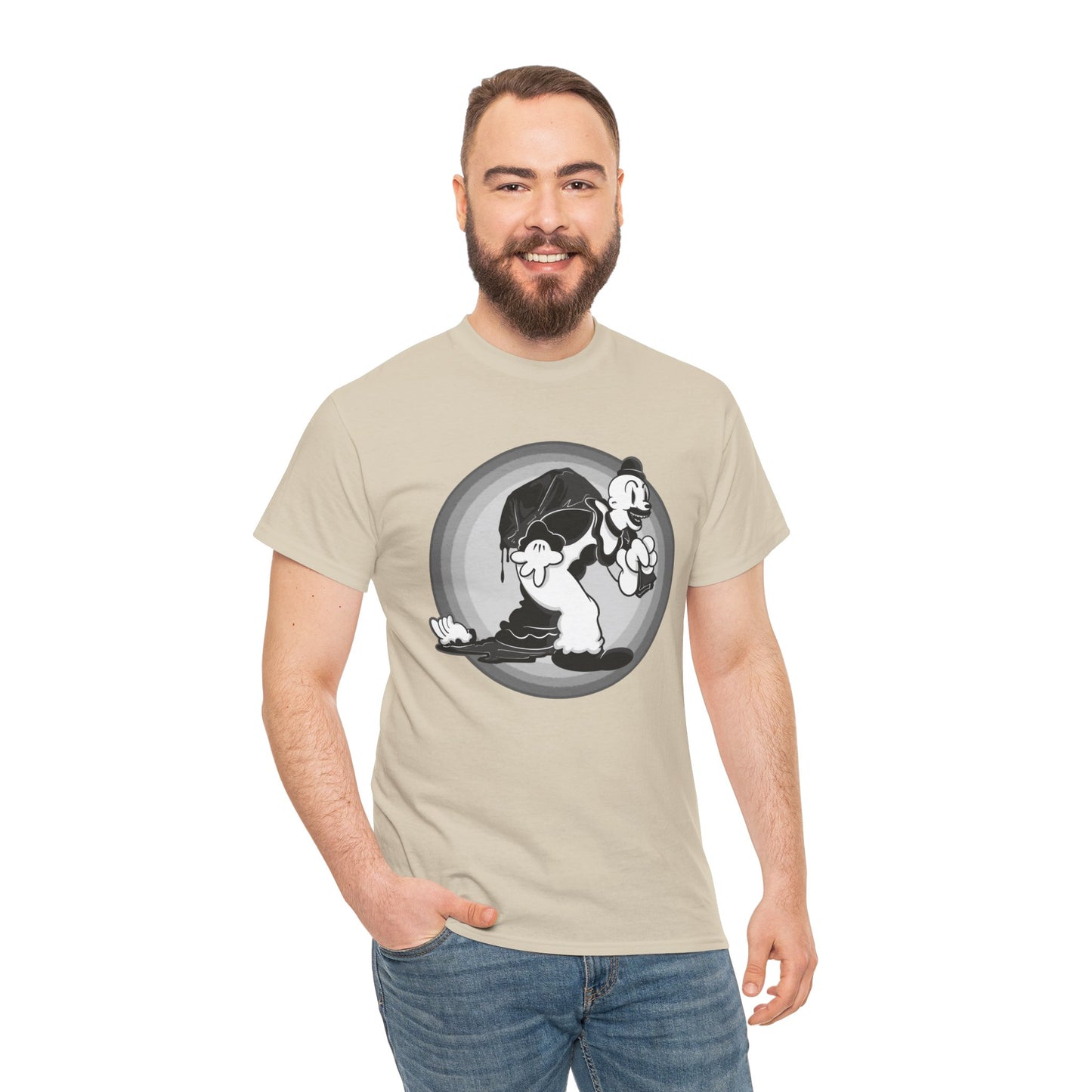 Rubber Hose Art Unisex Heavy Cotton Tee