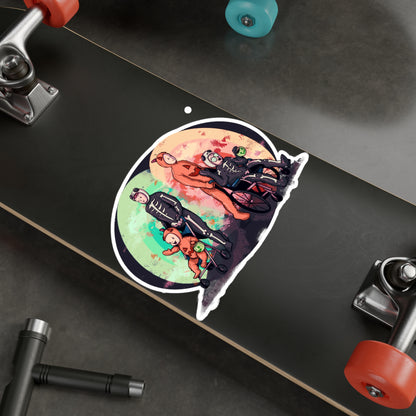 Timeless Halloween Kiss-Cut Vinyl Decal