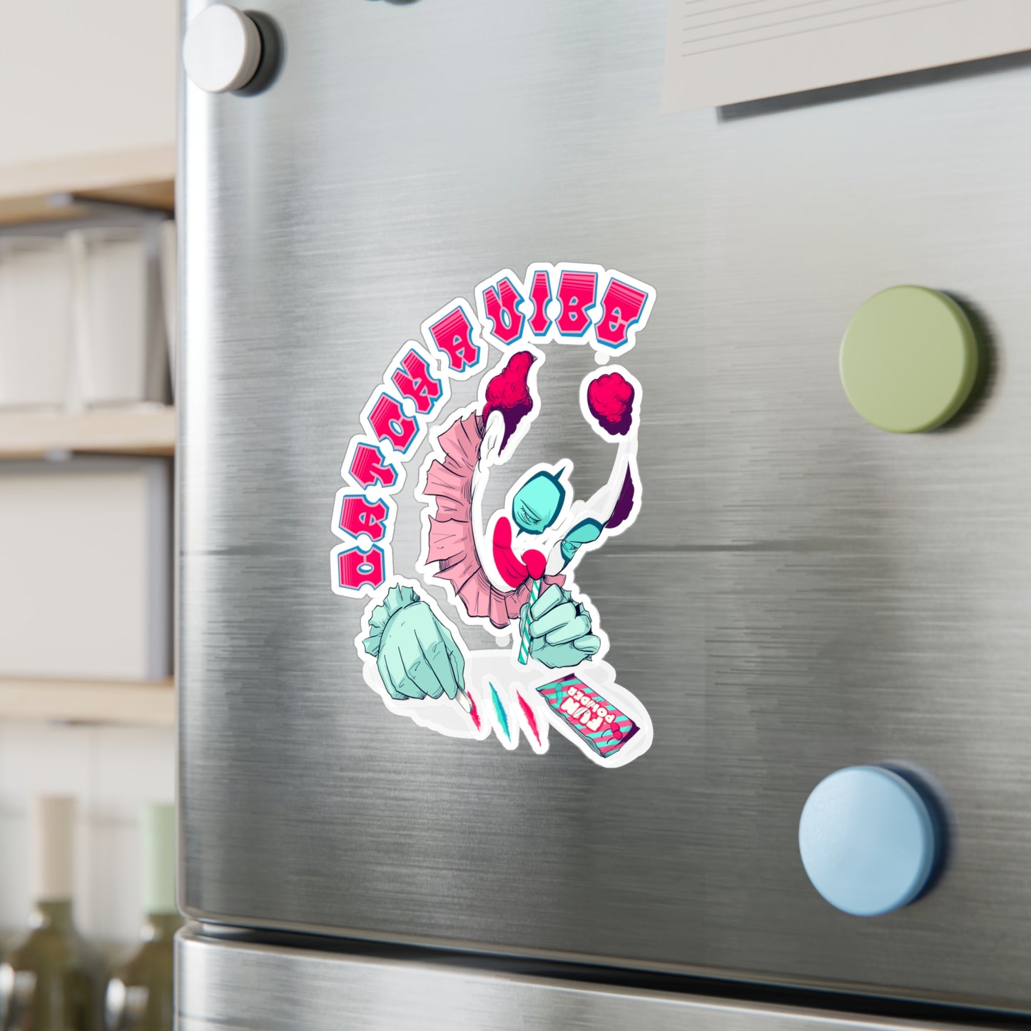 Catch A Vibe Kiss-Cut Vinyl Decal