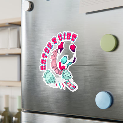 Catch A Vibe Kiss-Cut Vinyl Decal