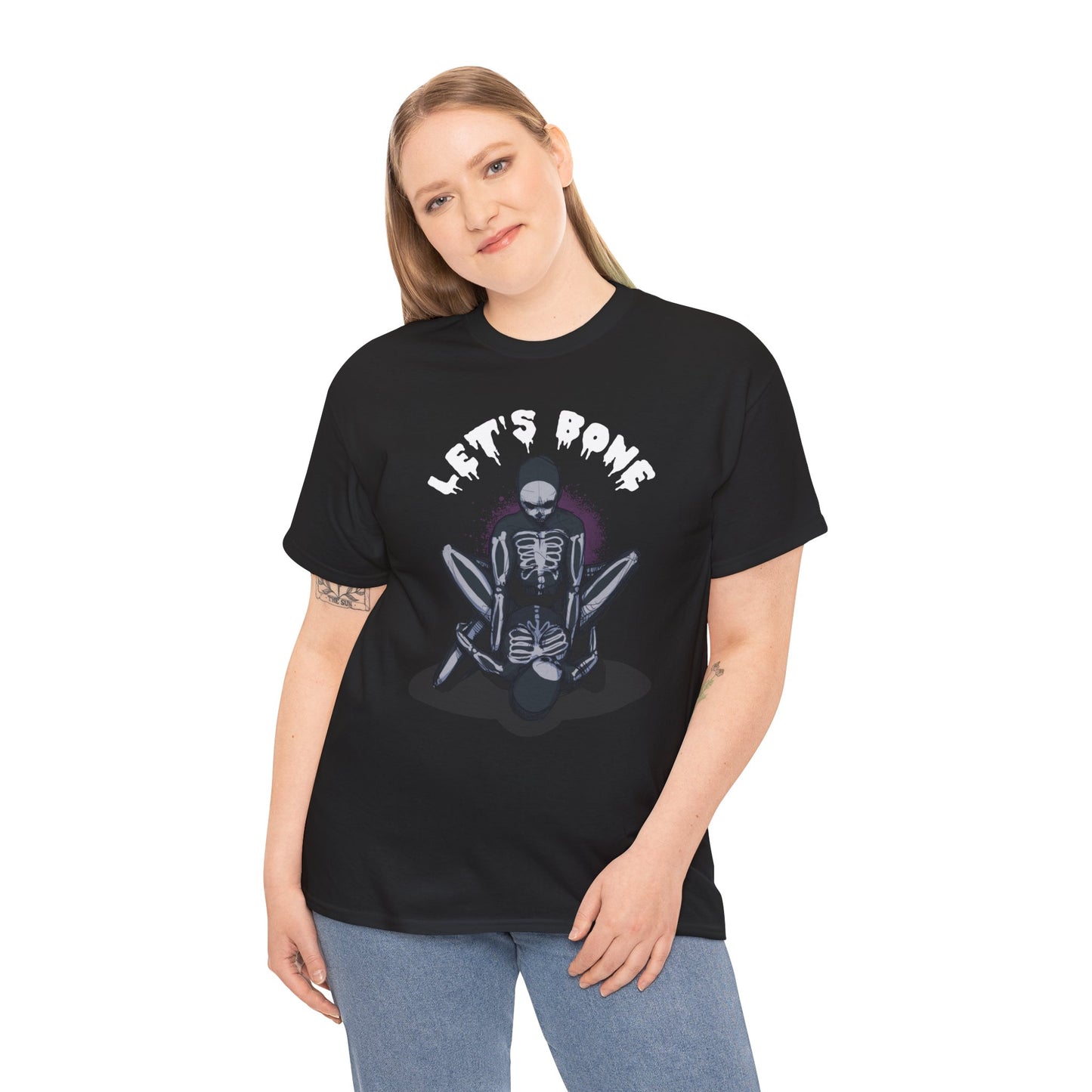 Let's Bone Unisex Heavy Cotton Tee