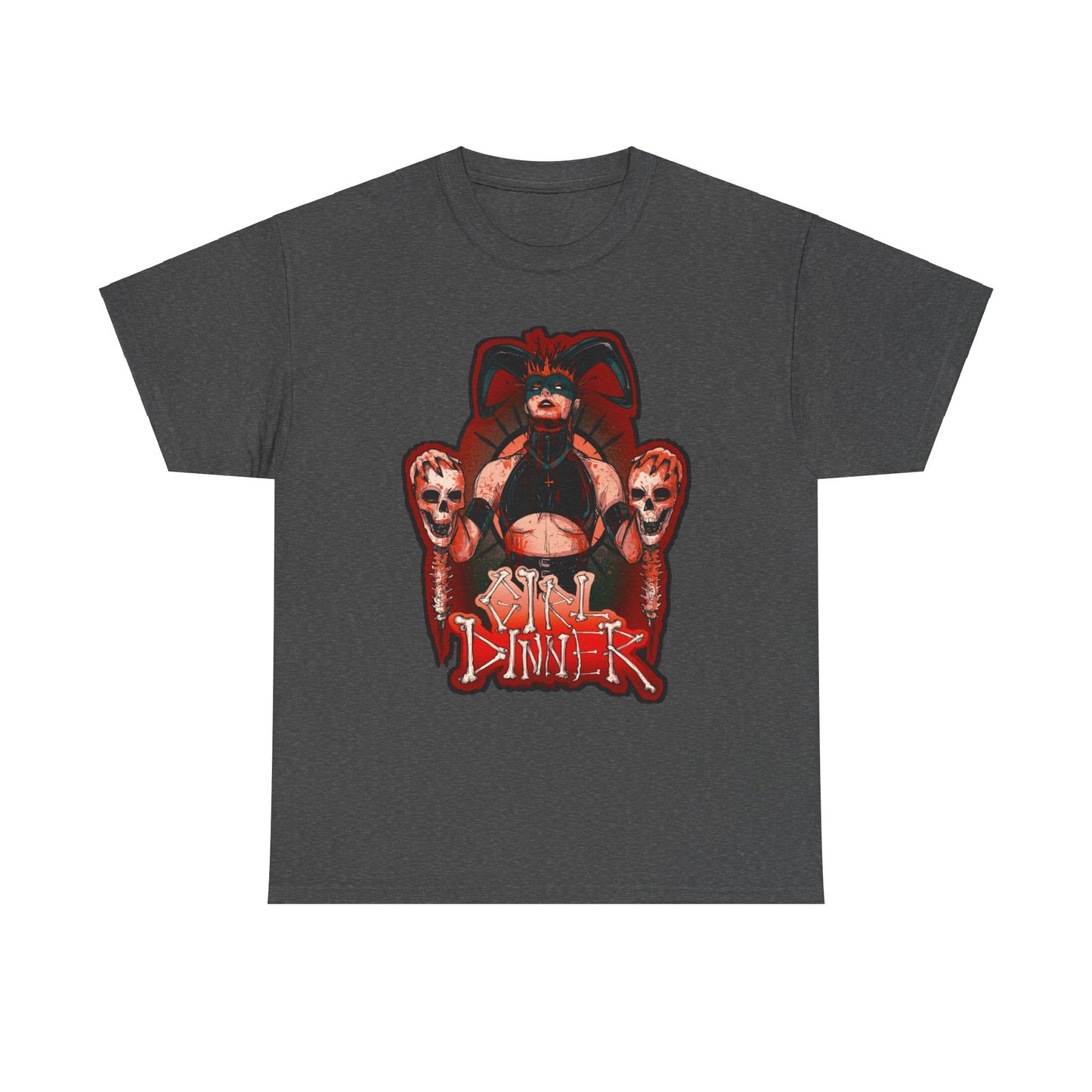 Girl Dinner Unisex Heavy Cotton Tee