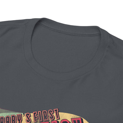 Baby's First Pogo Stick Unisex Heavy Cotton Tee