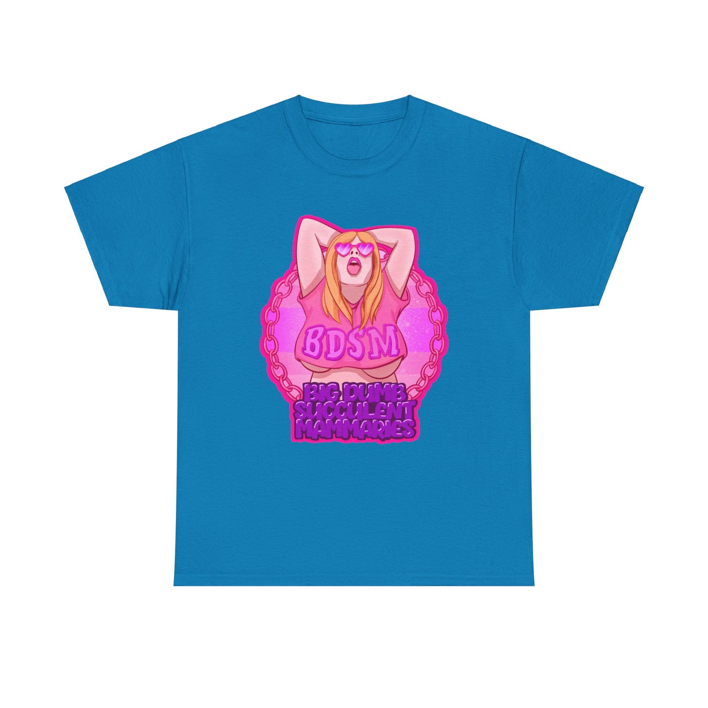 Big Dumb Succulent Mammaries Unisex Heavy Cotton Tee