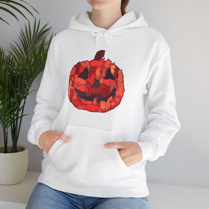 Meow-loween Unisex Heavy Blend Hooded Sweatshirt